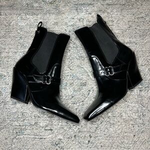 🆕Sam Edelman SUZETTE BUCKLE WESTERN BOOTIE  Size 9